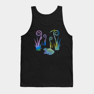 Frog and insects Tank Top